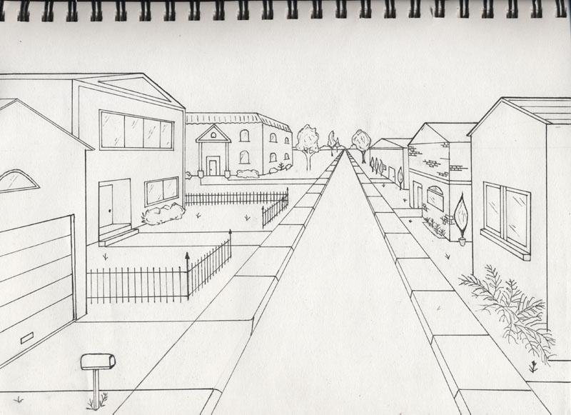 Geometry Project (2): Perspective Drawing - Mrs. McKinney 
